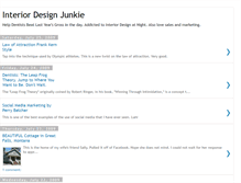 Tablet Screenshot of interiordesignjunkiedotcom.blogspot.com