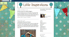 Desktop Screenshot of littleinspirations-leigh.blogspot.com