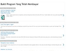 Tablet Screenshot of buktipembayaran.blogspot.com