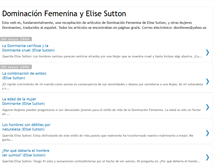 Tablet Screenshot of dominacionfemenina.blogspot.com