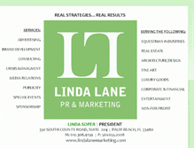 Tablet Screenshot of lindalaneprandmarketing.blogspot.com