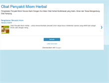 Tablet Screenshot of obatpenyakitmiaomaherbal.blogspot.com