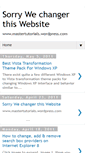 Mobile Screenshot of masteroftutorial.blogspot.com