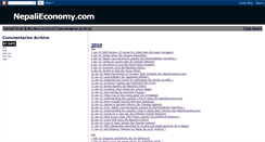 Desktop Screenshot of nepalieconomy03.blogspot.com