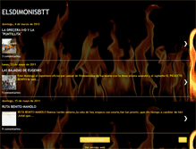 Tablet Screenshot of elsdimonisbtt.blogspot.com