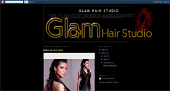 Desktop Screenshot of glamhairstudio.blogspot.com