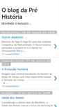 Mobile Screenshot of blogdaprehistoria.blogspot.com