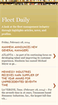Mobile Screenshot of fleetdaily.blogspot.com