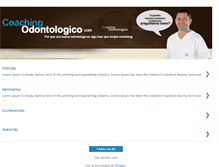 Tablet Screenshot of coachingodontologico.blogspot.com