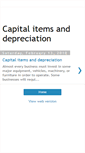 Mobile Screenshot of capital-depreciation.blogspot.com