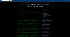 Desktop Screenshot of 15thannualthanksgivingphotoshow.blogspot.com