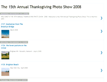 Tablet Screenshot of 15thannualthanksgivingphotoshow.blogspot.com