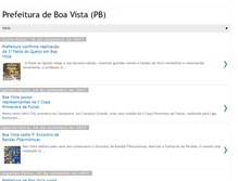 Tablet Screenshot of boavistapb.blogspot.com