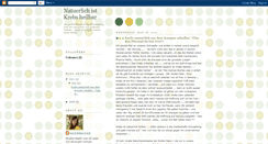 Desktop Screenshot of natuerlichgesundvona-z.blogspot.com