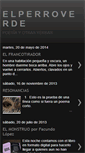 Mobile Screenshot of elperroverdepoesia.blogspot.com