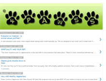 Tablet Screenshot of 4pawss.blogspot.com