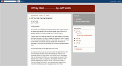 Desktop Screenshot of offmywall2.blogspot.com