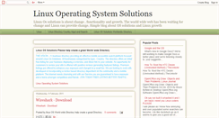 Desktop Screenshot of linuxossolutions.blogspot.com