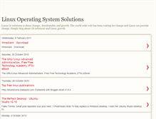 Tablet Screenshot of linuxossolutions.blogspot.com
