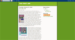 Desktop Screenshot of aboutthefirstjob.blogspot.com