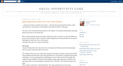 Desktop Screenshot of equal-opportunity-game.blogspot.com