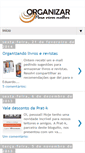 Mobile Screenshot of organizarparavivermelhor.blogspot.com