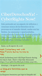 Mobile Screenshot of ciberderechosya.blogspot.com