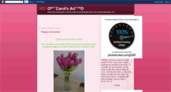 Desktop Screenshot of carol-art.blogspot.com