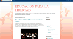 Desktop Screenshot of educacioneslibertad.blogspot.com