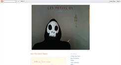 Desktop Screenshot of lespetitsos.blogspot.com