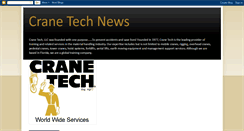 Desktop Screenshot of cranetechtraining.blogspot.com