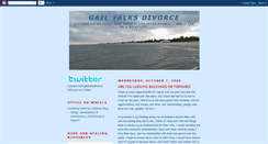 Desktop Screenshot of gailtalksdivorce.blogspot.com