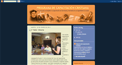 Desktop Screenshot of pccristiana.blogspot.com