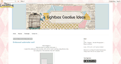 Desktop Screenshot of lightboxcreative.blogspot.com