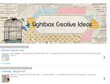 Tablet Screenshot of lightboxcreative.blogspot.com