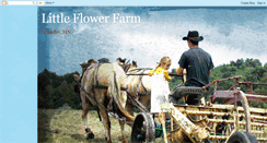 Desktop Screenshot of littleflowerfarmcsa.blogspot.com