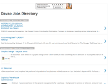 Tablet Screenshot of davaojobsdirectory.blogspot.com