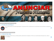 Tablet Screenshot of anunciarnuestrahistoria.blogspot.com