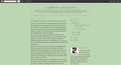 Desktop Screenshot of campuscatalists.blogspot.com