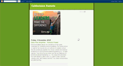 Desktop Screenshot of cablevisionremote.blogspot.com