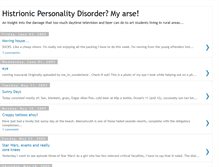 Tablet Screenshot of histrionicpersonalitydisorder.blogspot.com