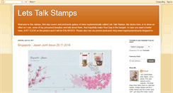 Desktop Screenshot of letstalkstamps.blogspot.com