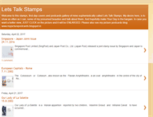 Tablet Screenshot of letstalkstamps.blogspot.com