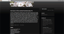 Desktop Screenshot of inthelifeoftem.blogspot.com