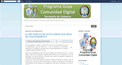 Desktop Screenshot of cedicomgoyanoticias.blogspot.com