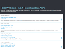 Tablet Screenshot of forexwink.blogspot.com