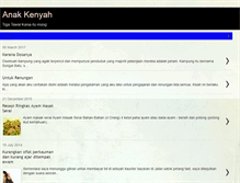 Tablet Screenshot of anak-kenyah.blogspot.com