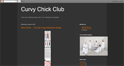 Desktop Screenshot of curvychickclub.blogspot.com