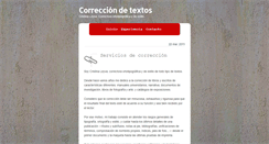 Desktop Screenshot of correcciontextos.blogspot.com