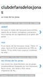 Mobile Screenshot of clubdefanzjonas.blogspot.com
